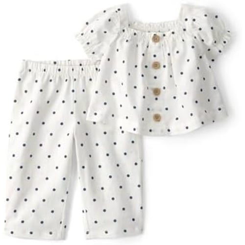 Carter's Baby Girls' 2-piece Pant Set