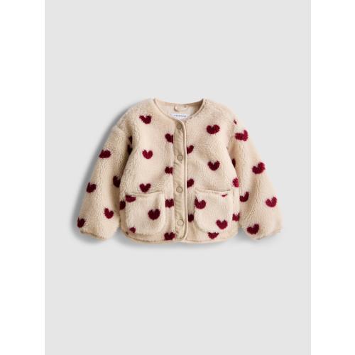 1-9yrs | Heart Graphic Fleece