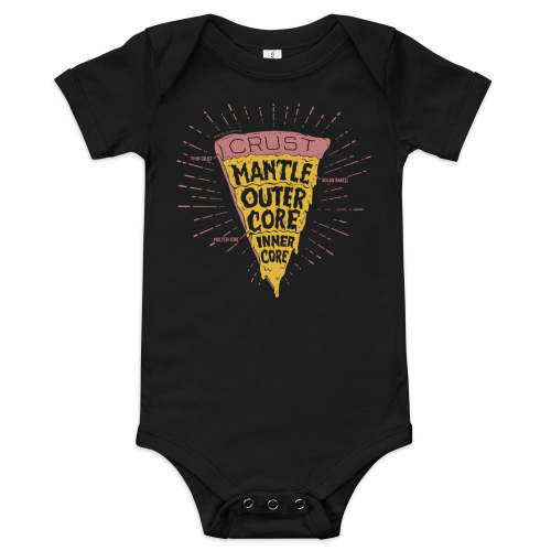 Slice of Earth Pizza Baby Bodysuit – Cognitive Surplus