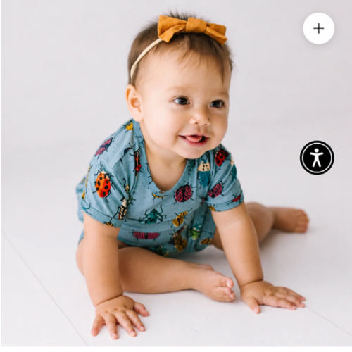 Very Buggy Shorty Romper Luxe Edition | Cotton Bamboo Blend