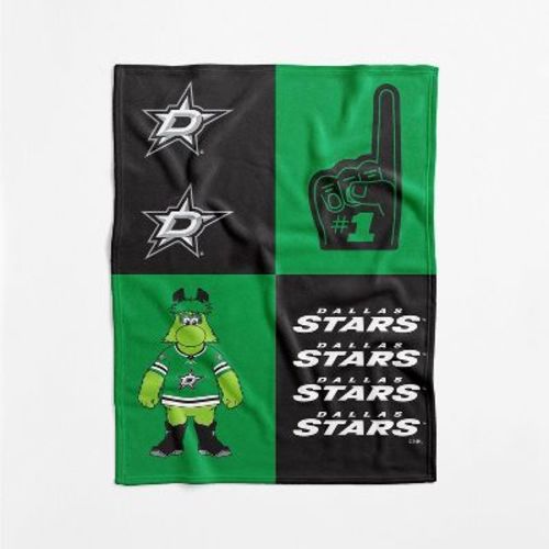 NHL Dallas Stars Domino Swaddle Blanket