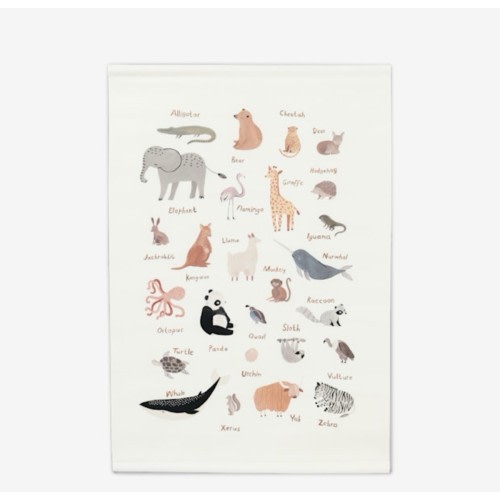 Gathre Poster Animal Alphabet For Nursery