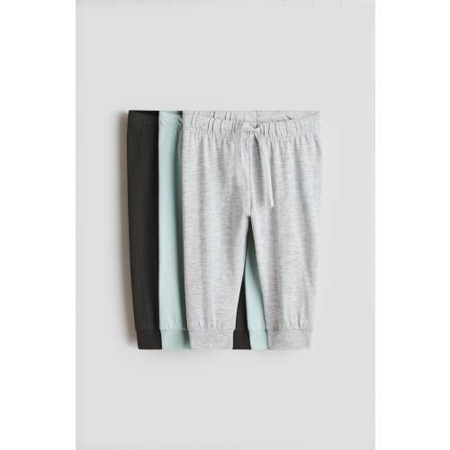3-PACK COTTON JERSEY JOGGERS