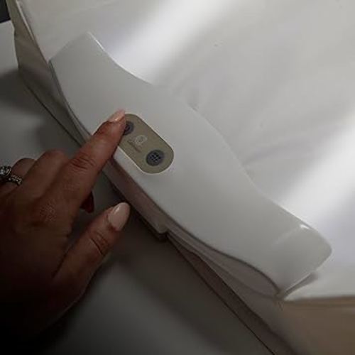 Contours GlowFlex Universal Gentle Night Light for Baby Diaper Changes with Adjustable Brightness, Auto Shut-Off, Soft Glow, Non-Slip Strap, Portable Nursery Lamp