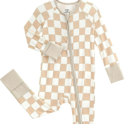 Baby Viscose from Bamboo Pajamas - Infant Boys Girls Footless Zippy Pjs Sleep 'N Play Clothes - One Piece Romper