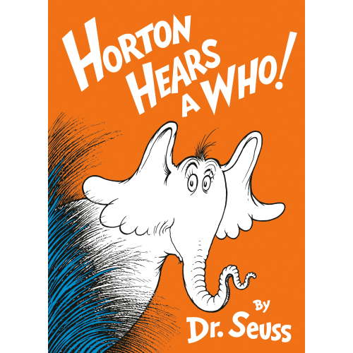 Dr. Seuss, Hardcover Book, Horton Hears a Who!, Choose kindness story