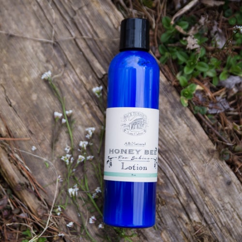 Honeybee Baby Lotion – Back to Basics Log Cabin