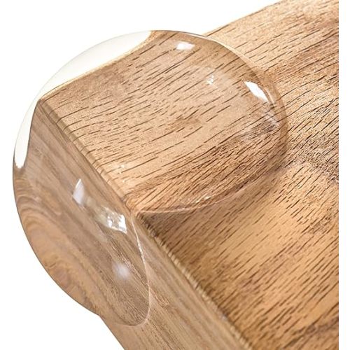 UXU Corner Protector for Baby, Protectors Guards - Furniture Corner Guard & Edge Safety Bumpers - Baby Proof & Cushion to Cover Sharp Furniture & Table Edges - Clear and Transparent - (Pack of 24)