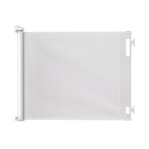 Perma Child Safety 71" Wide X 33" Tall Retractable Baby Gate - 3118 - White