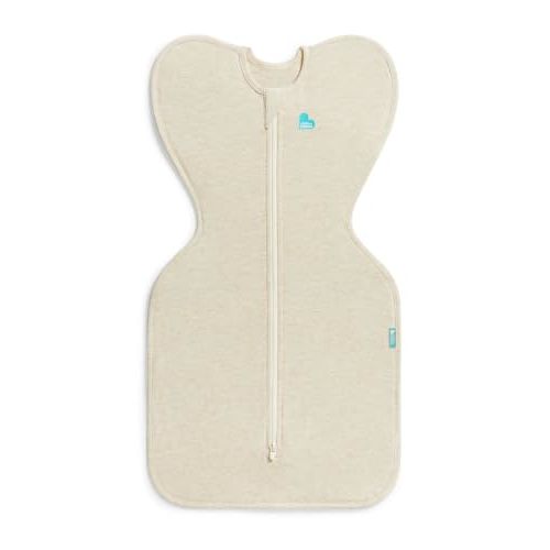 Love to Dream Swaddle UP, Sleep Sack 0-3 Months, Self-Soothing, Improves Sleep, Secure Fit Helps Calm Startle Reflex, Baby Essentials Must Haves Newborn, 1.0 TOG, 13-19 lbs, Oatmeal