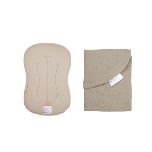 Lounger Curve + Muslin Cover Set | Birch