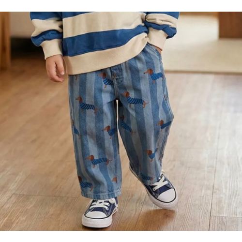 Baby & Kids Dachshund Stripe Pants