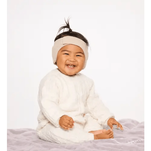 Medium Headband – Beige (6-12 Months)