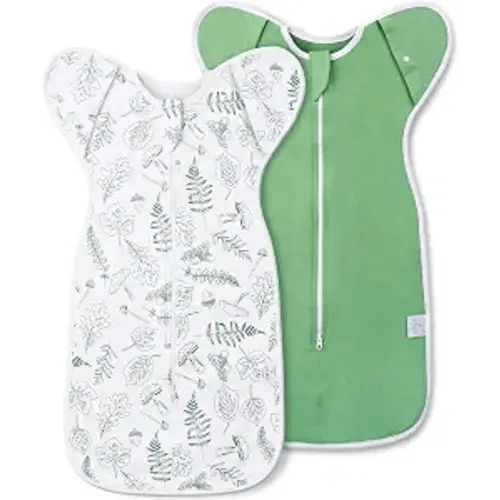 ANYEDDE 2pk Baby Swaddle Sleep Bag, Arms Up Swaddle 3-6 Months for Newborn
