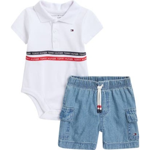Polo Bodysuit & Shorts