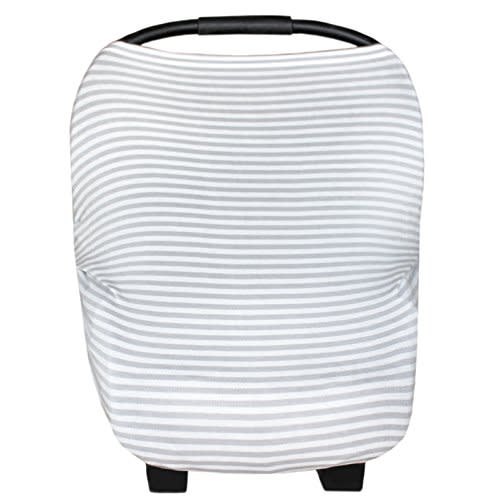 Copper Pearl Multi-Use Cover: Car Seat Covers, Nursing Cover, and Stroller Cover for Sun - Stretchy Fabric, All-Season Use, Stylish Designs, Easy Access for Moms - Everest