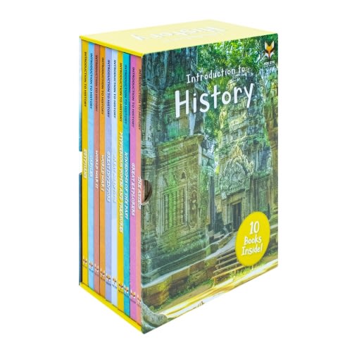 Children Introduction To History For Beginners (Series 2) 10 Hardback Book Collection set: (The Aztecs, Castles, Egyptians, Great Explorers, Great Inventors, Great Scientists, Kingdoms Of The Past)