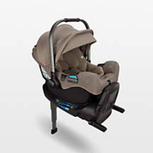 Nuna ® PIPA ™ rx Cedar Brown Reclining Infant Car Seat + PIPA RELX ™ Base