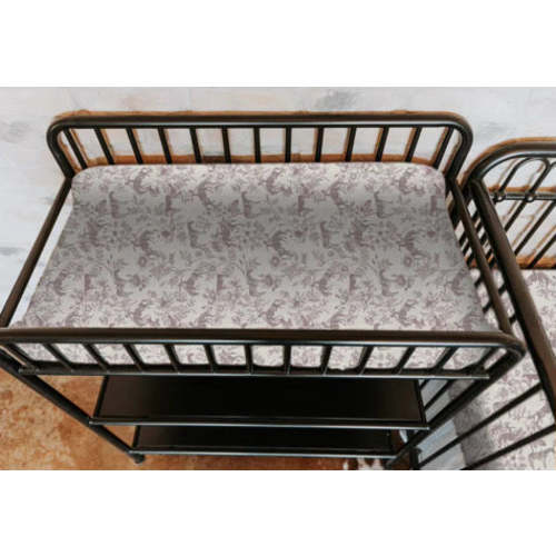 Western Daydream Rose Cotton Muslin Changing Pad Cover – Cowkid Clothing Company