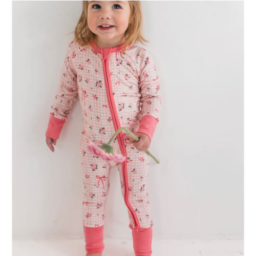 Charlotte Zipper Romper – In My Jammers