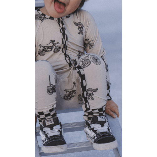 Moto Dreams Bamboo Kids Pajamas