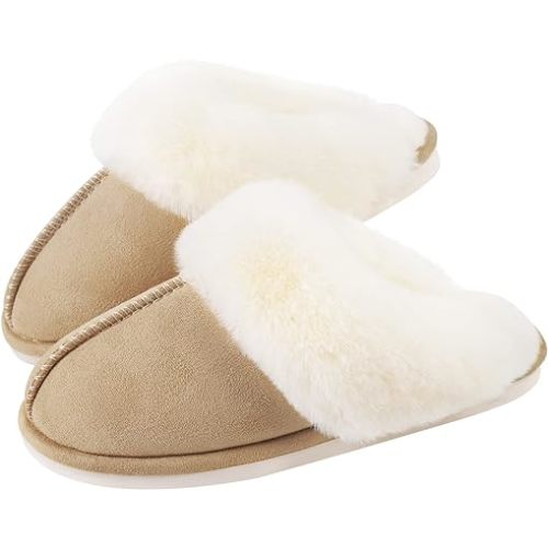 Parlovable Women's Memory Foam Slippers - Cloud-Like Comfort for Hard Floors, Ultra-Soft Machine Washable Indoor Outdoor House Shoes with Non-Slip Sole