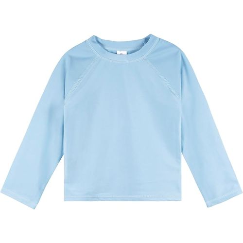 Gerber Baby Toddler UPF 50+ Long Sleeve Rashguard Swim Shirt