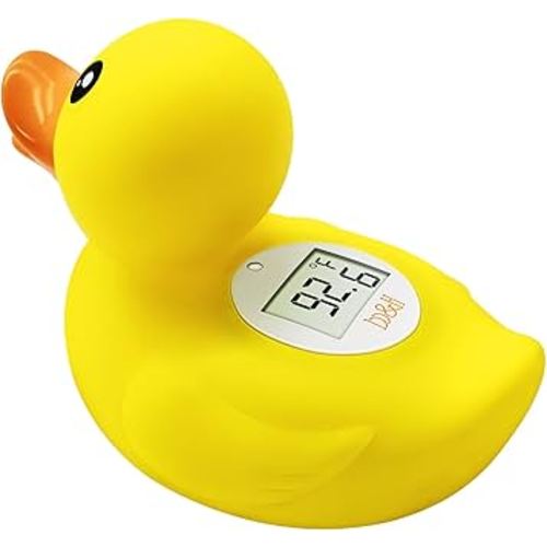 B&H Duck Baby Bath Thermometer, Digtal Newborn Tub Thermometer for Accurately Measuring Baby's Water Temperature, BPA Free, Toddlers Safety Floating Toy