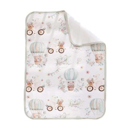 Alèse pour matelas de berceau | Matelas de berceau | Drap doux et respirant pour protection pendant la nuit Solution d'énurésie au lit pour l'apprentissage de la propreté