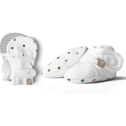 goumikids Stay-On Mitts + Boots Bundle City Blocks