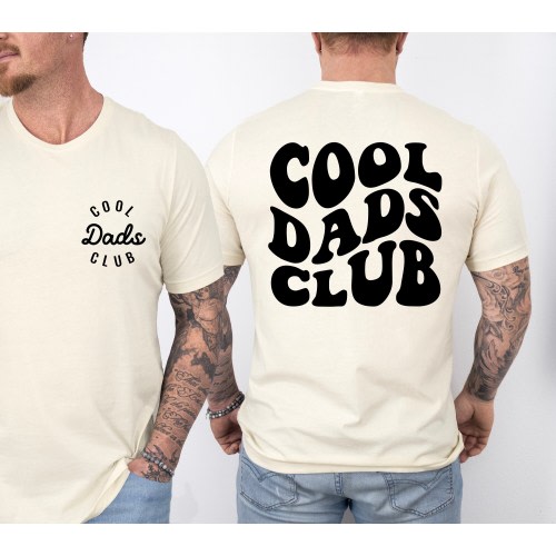 Cool Dads Club Shirt Father's Day Tshirt Pregnancy Announcement TShirt for Dad Birthday Gifts T-Shirt for New Dad Funny Gift for Dad to Be