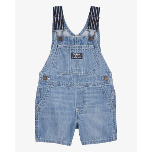 Baby Denim Shortalls - Blue - OshKosh B'gosh | Carter's