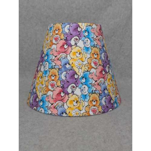 Care Bears lamp shade. Bear. Accent shade. Rainbow colors. Stuffy. Shades are 9.5" x 5" x 7" tall