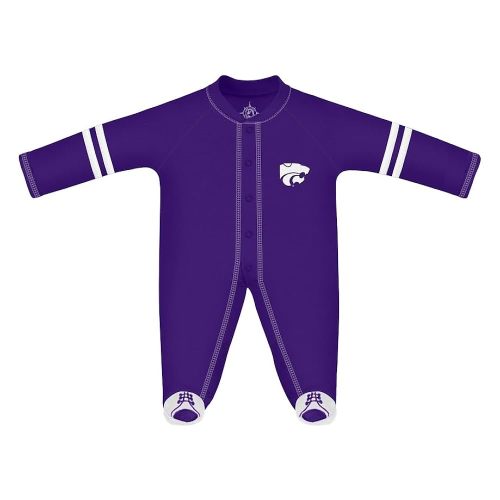 Creative Knitwear College Baby Infant Sports Shoe Footed Romper - Team Logo, Many Colors, Unisex, (0-9 Months)