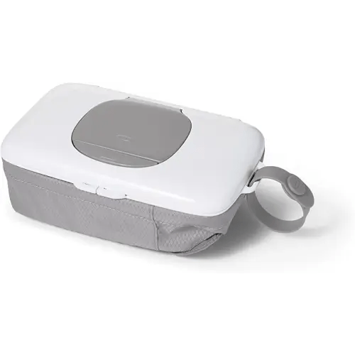 OXO Tot On-The-Go Wipes Dispenser with Diaper Pouch, Gray