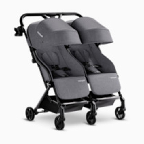 Mompush Lithe Double Stroller - Gray