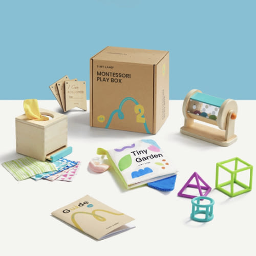 Tiny Land® Montessori Toys for Newborns (4–6 Months)
