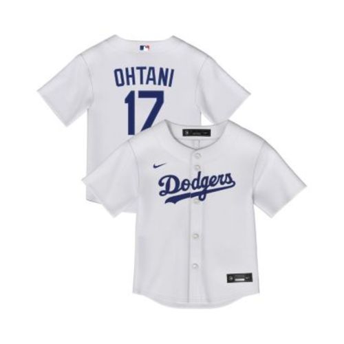 Toddler White Shohei Ohtani Los Angeles Dodgers Home Replica 2.0 Player Jersey