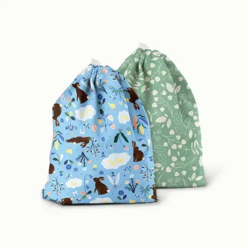 Wet/Dry Bags - FW Bunnies   Botany