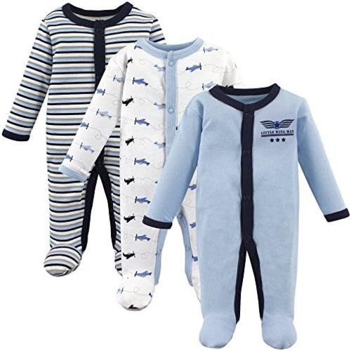 Luvable Friends Baby Girls' Cotton Preemie Sleep and Play
