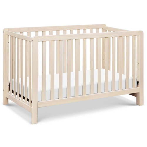 Carter's By DaVinci Colby 4-in-1 Convertible Crib, Toddler to Full Bed, Low-Profile, Washed Natural Wood