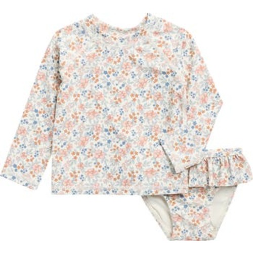 Flower Fields Two-Piece Rashguard, 12-18M