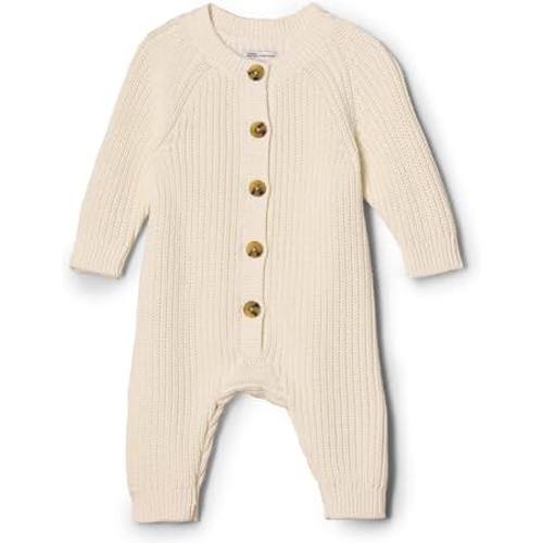 Amazon.com: Amazon Essentials x Sofia Grainge Unisex Toddlers and Babies' Cotton Knit Playsuit with Textured Stitch