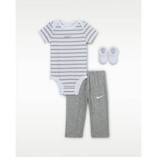 Nike Baby Bodysuit, Pants, and Terry Socks 3-Piece Set. Nike.com