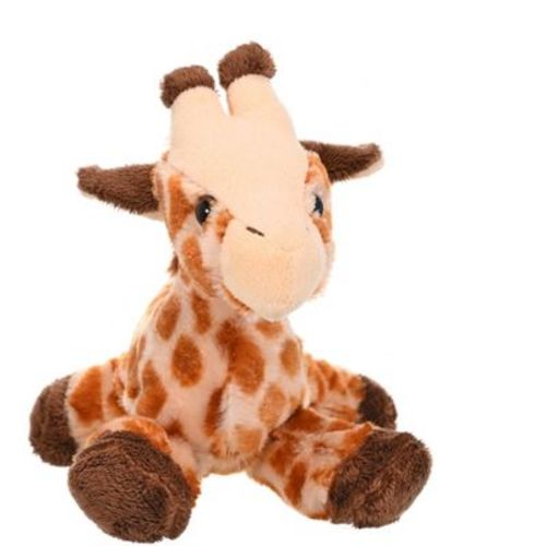 Wild Republic Giraffe Plush, Stuffed Animal, Plush Toy, Gifts for Kids, Hug’Ems, 7 Inches