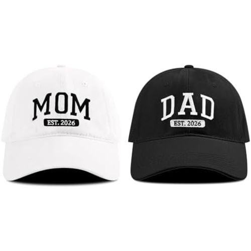 Embroidered Baseball Cap for Pregnancy Announcement Gifts for Family, First Time Gifts for Grandparents Aunt and Uncle