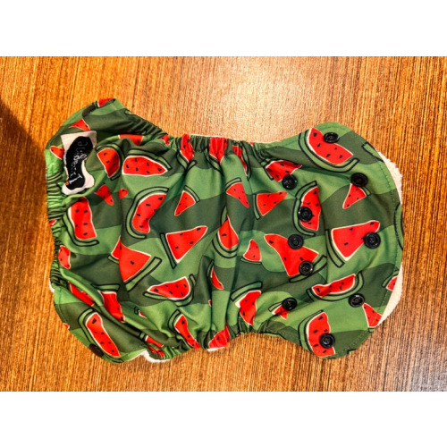 GENTLY USED Imagine Newborn All in One Stay Dry Diaper
