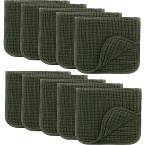 Muslin Burp Cloth for Baby, Pack of 10