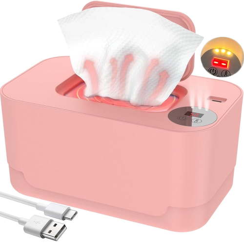 Baby Wipe Warmer and Baby Wet Wipes Dispenser 24H Always Stay Warm and Moist for Winter