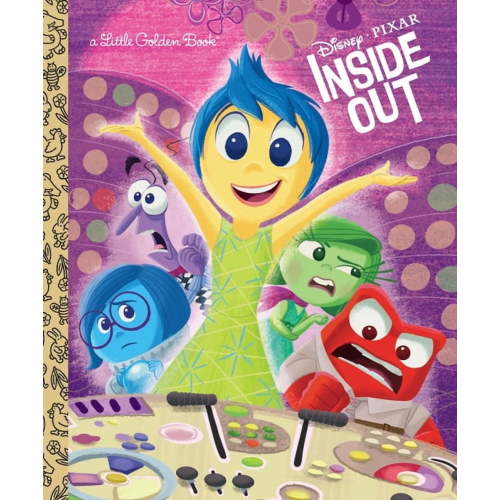 Little Golden Book Inside Out (Disney/Pixar Inside Out), (Hardcover)